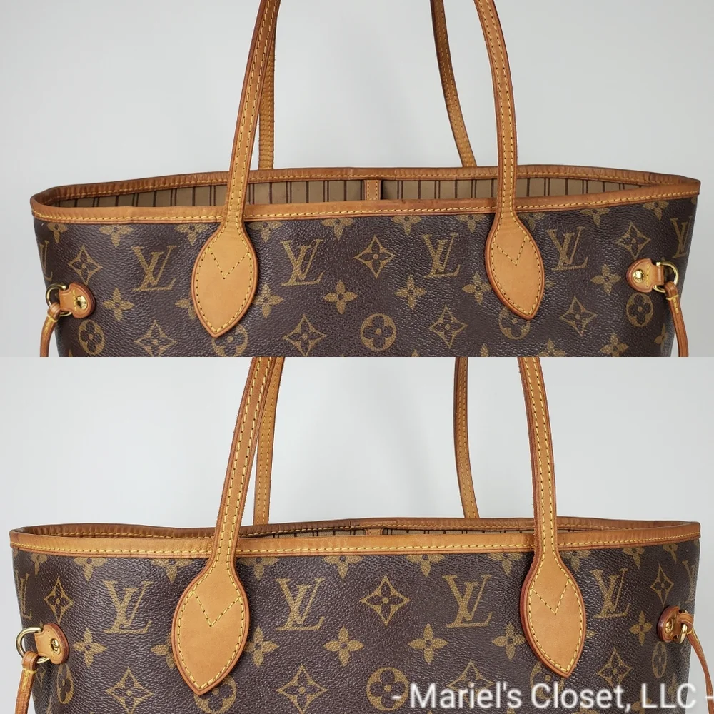 Authentic Louis Vuitton Neverfull MM #2646M - Picture 5 of 9